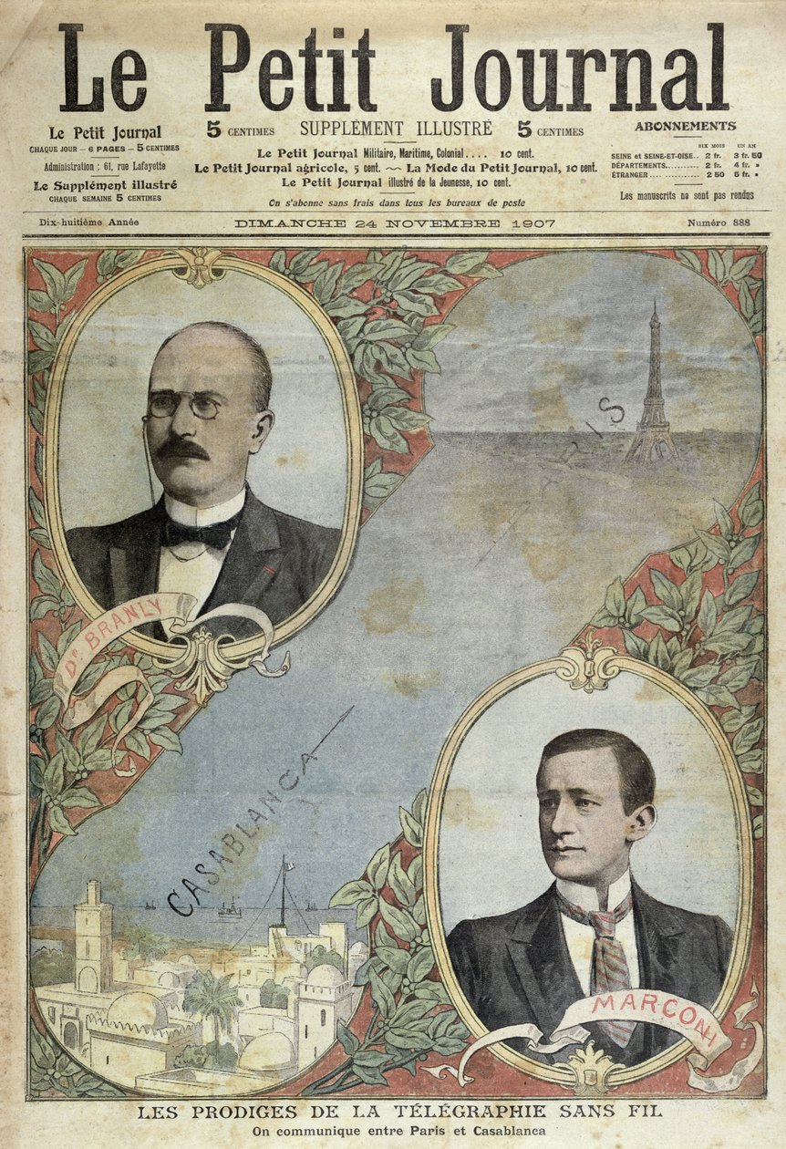 The Miracles of the Telegraphic System by French School
