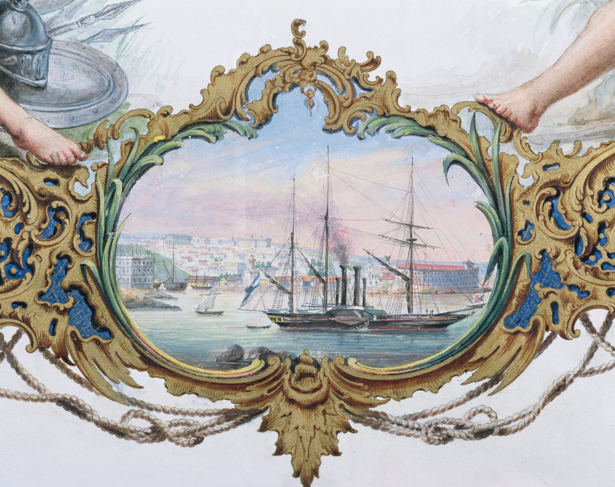 The Port of Sevastopol by French School