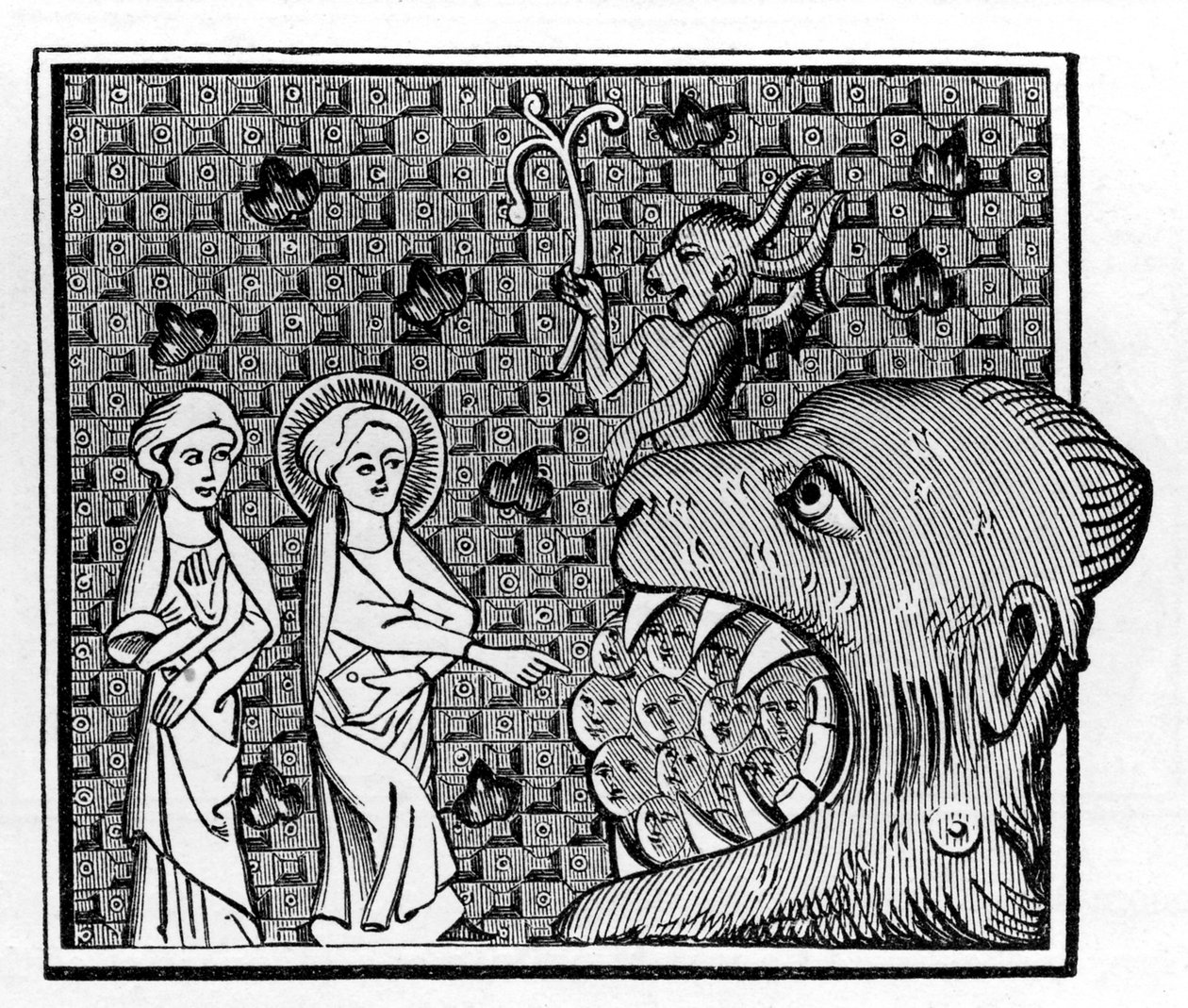 The Purgatory of Monsignor St. Patrick by French School