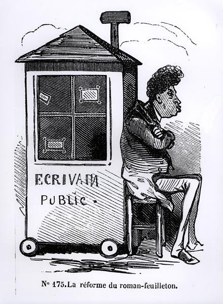 The Reform of the Serialized Novel, Dumas by a Public Letter Writer