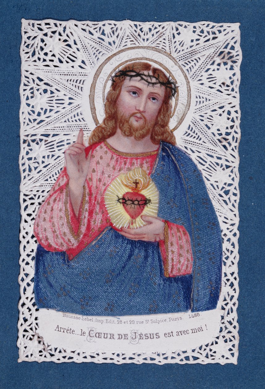The Sacred Heart of Jesus, 2nd Half of Nineteenth Century by French School