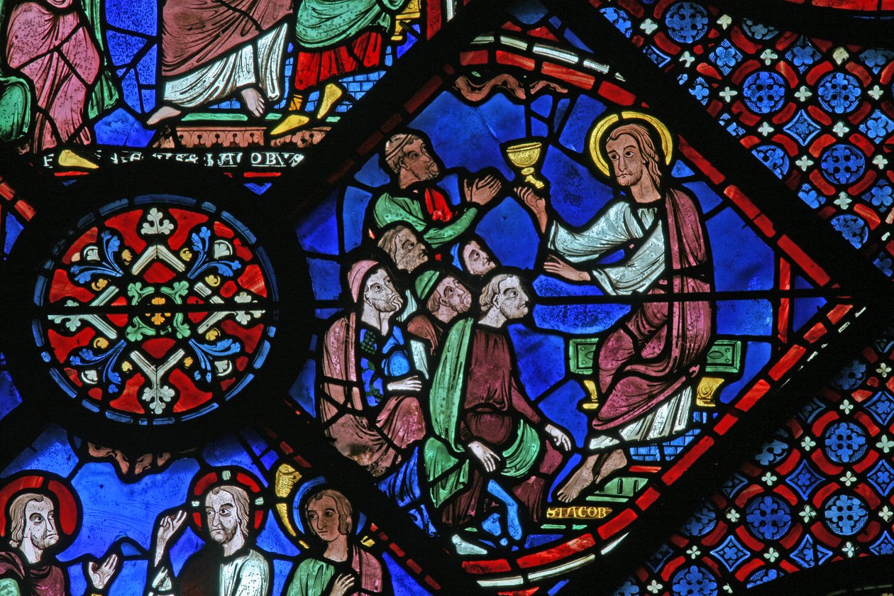 The St James Window: He Preaches in the Synagogue by French School