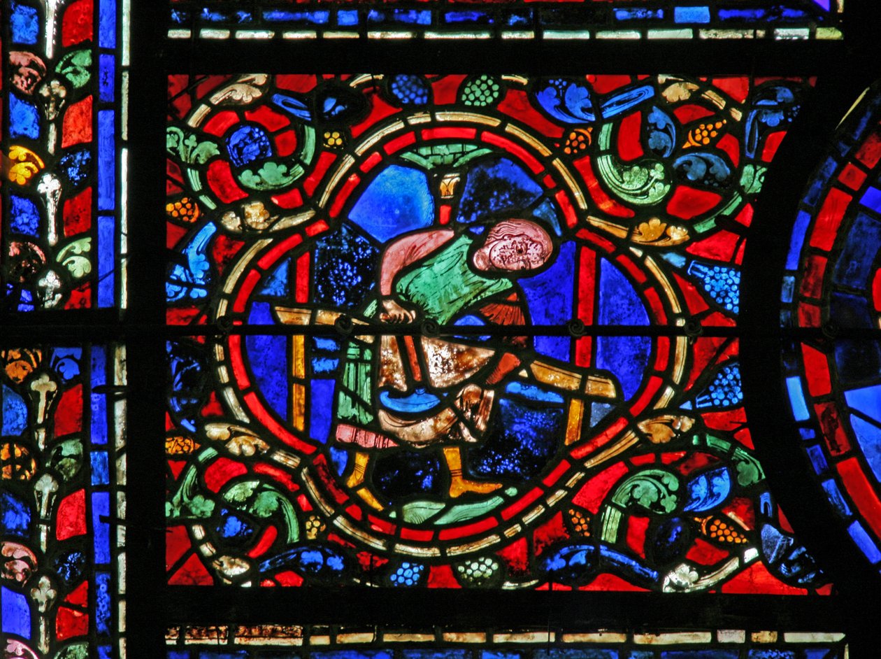 The St Martin Window: Donors - Shoemakers by French School