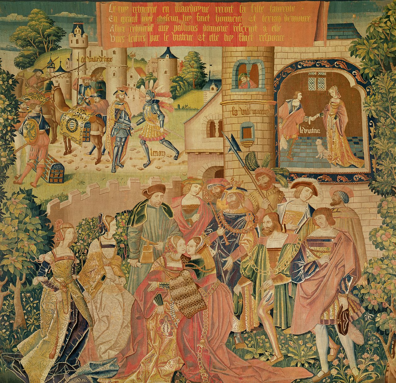 The Story of Perseus by French School