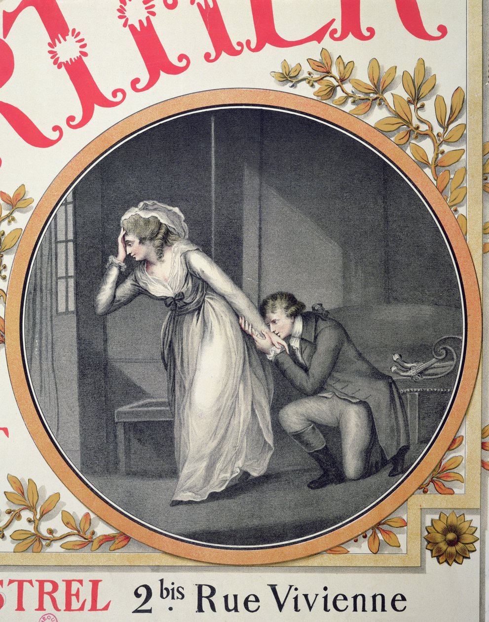 The Suffering of the Young Werther (detail) by French School