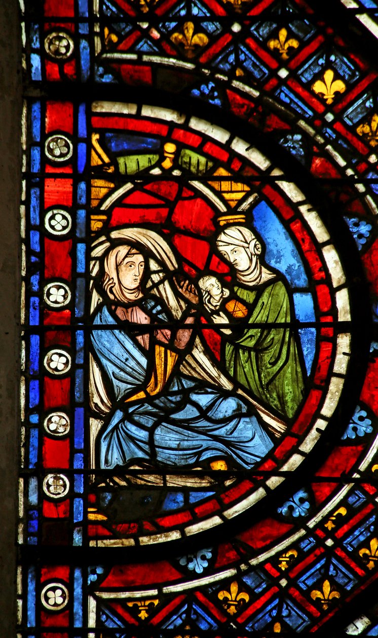 The Birth of St John the Baptist by French School