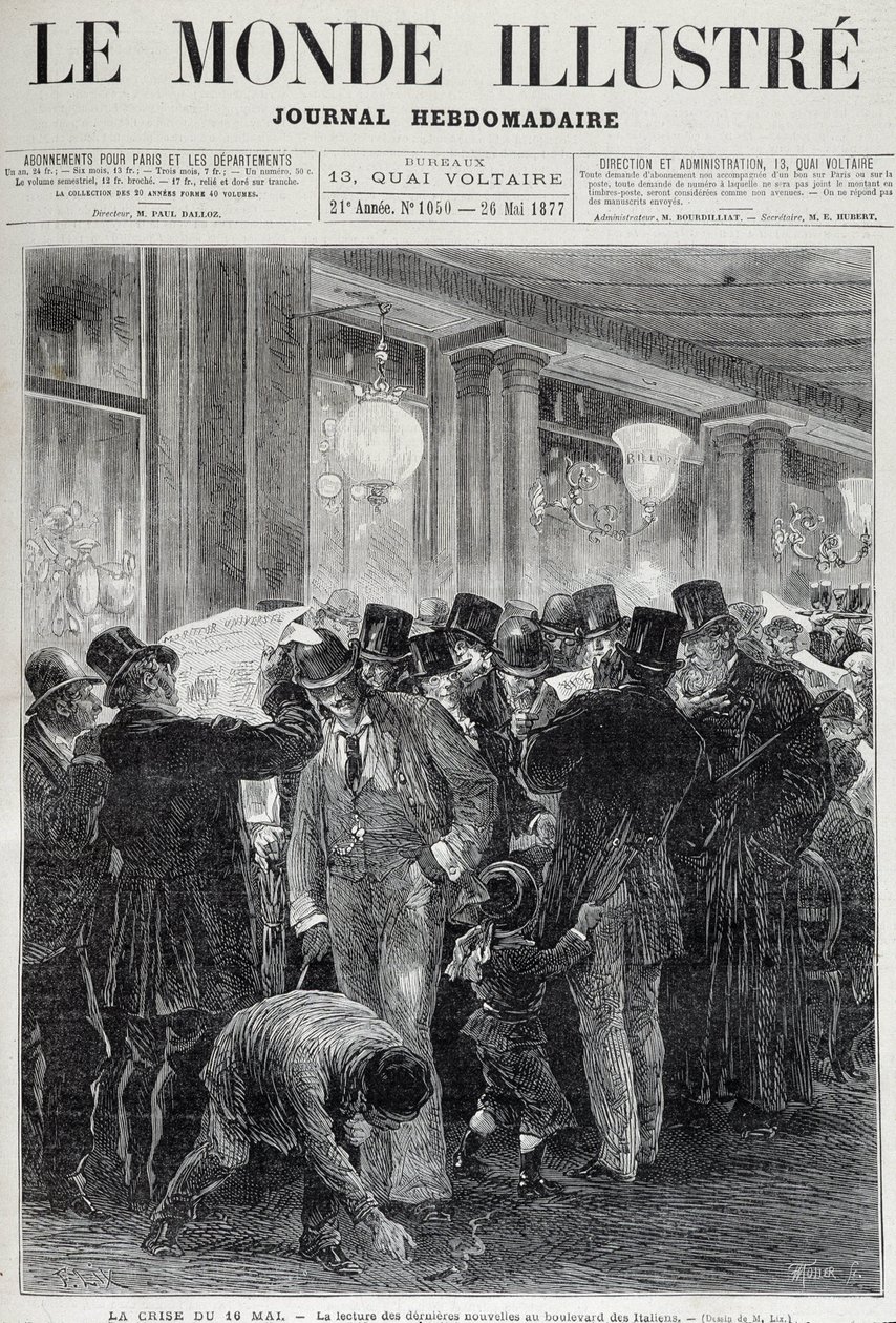 The Crisis of 16 May: Reading Newspapers - in 