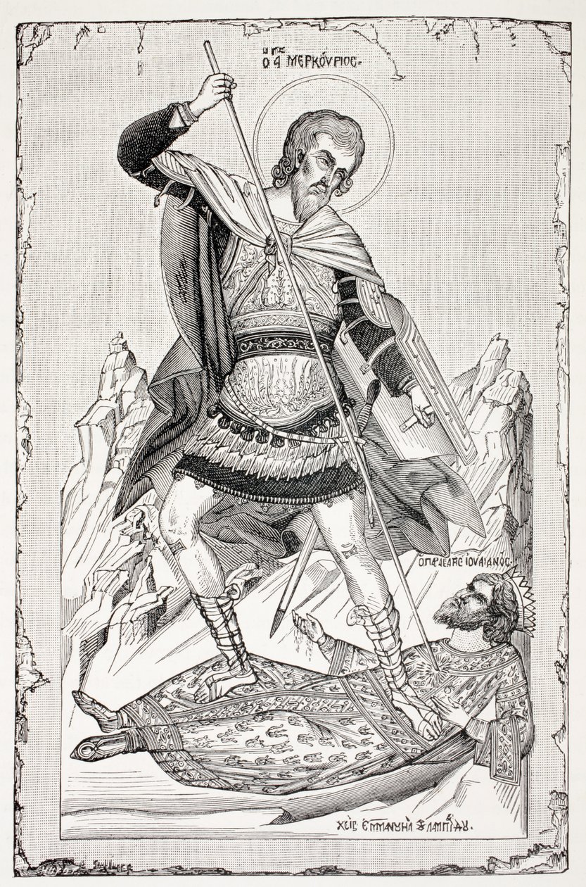 The dream of St. Basil the Great, from 