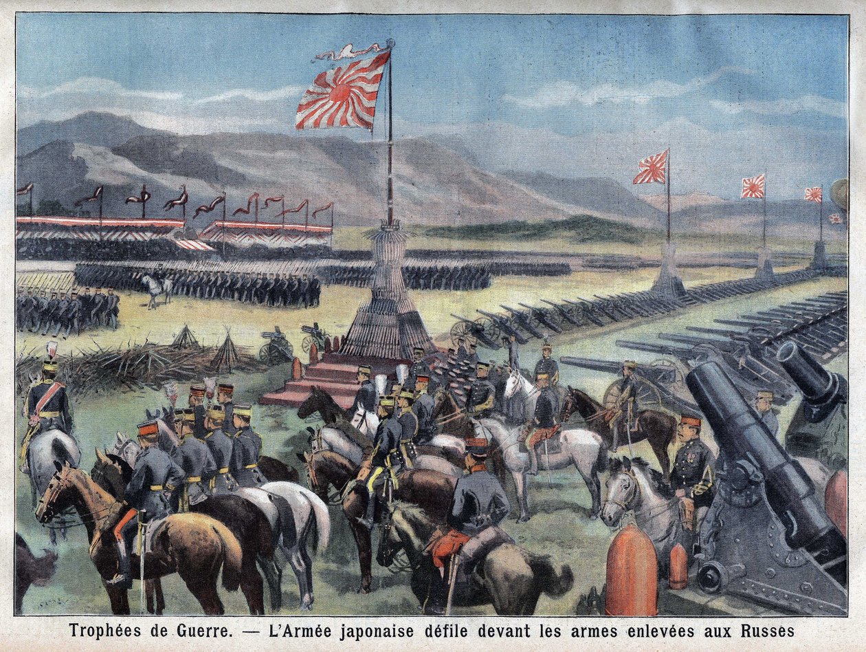 The end of the Japanese Russo conflict, Japan