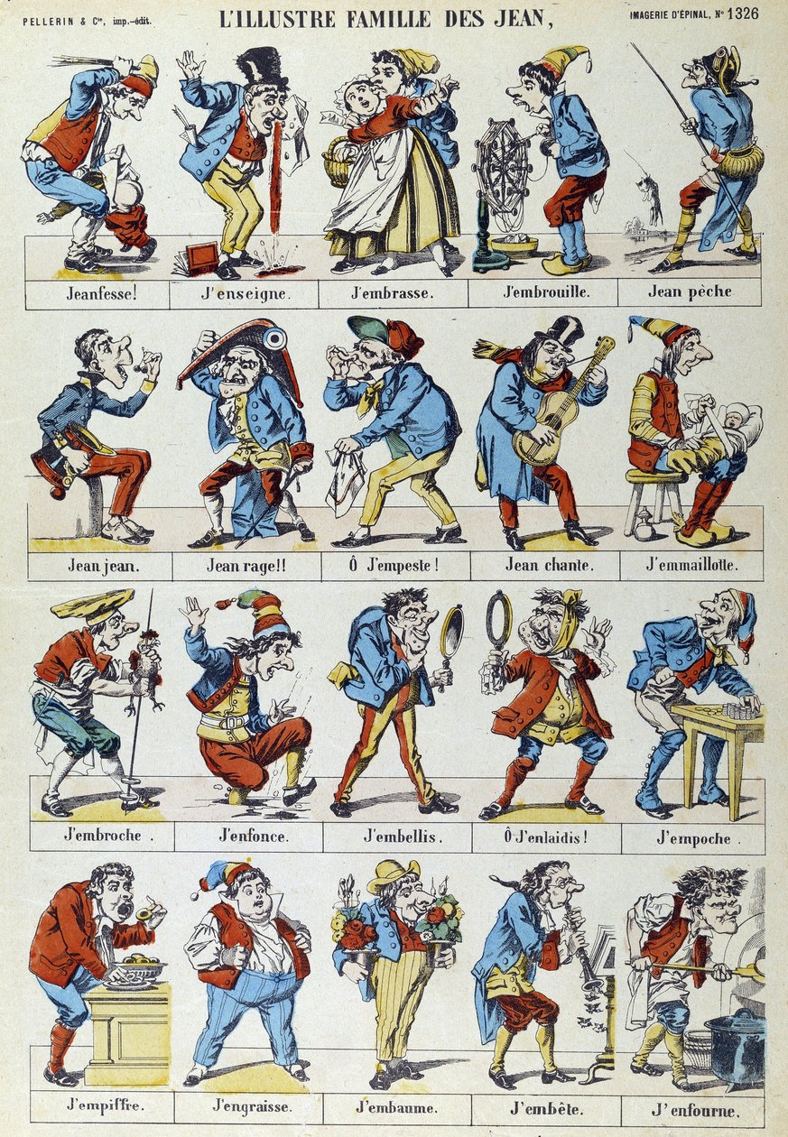 The Illustrious Family of the John - Image of Epinal, Pellerin by French School