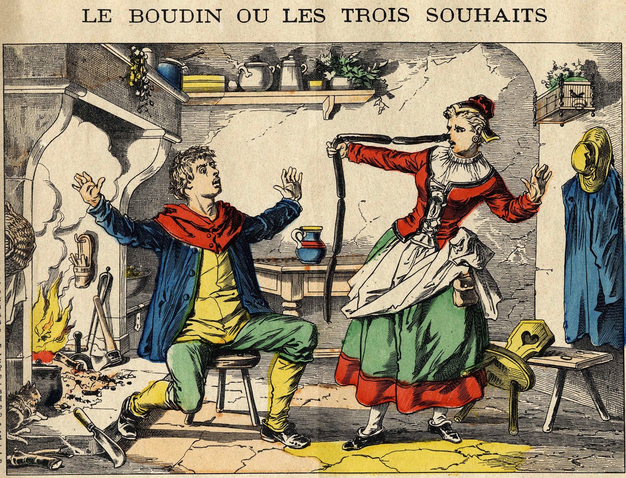 The pudding or the three wishes (or ridiculous wishes) by French School