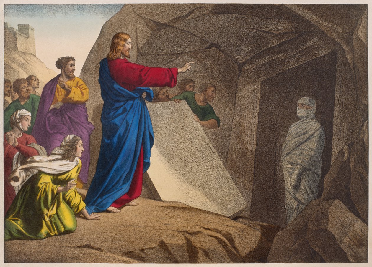 The Raising of Lazarus by French School: Buy fine art prints