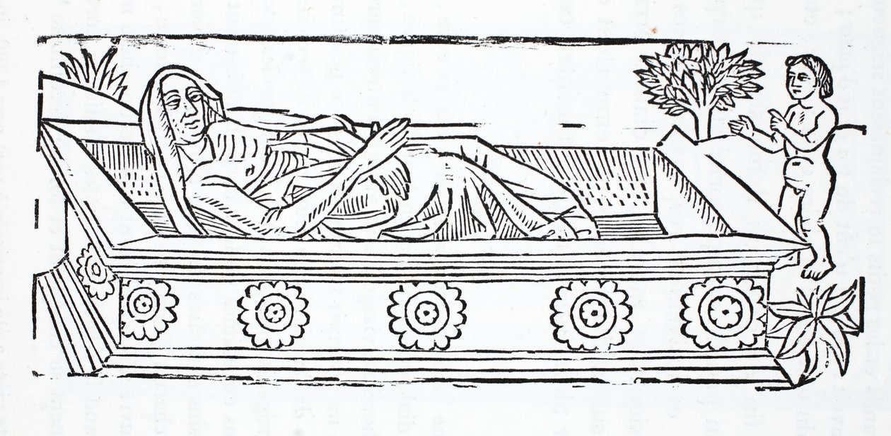The Soul of a Man Converses with His Body by French School
