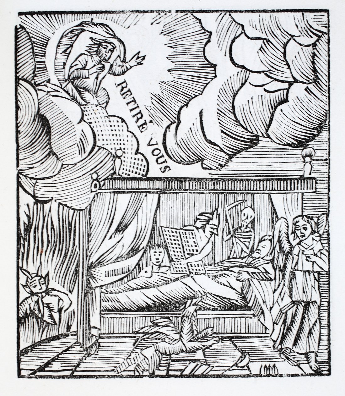 The State of Man Dying in Mortal Sin by French School