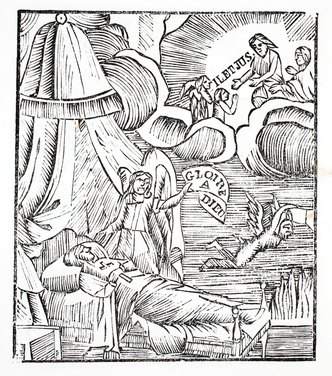 The State of Man Dying in the Grace of God by French School