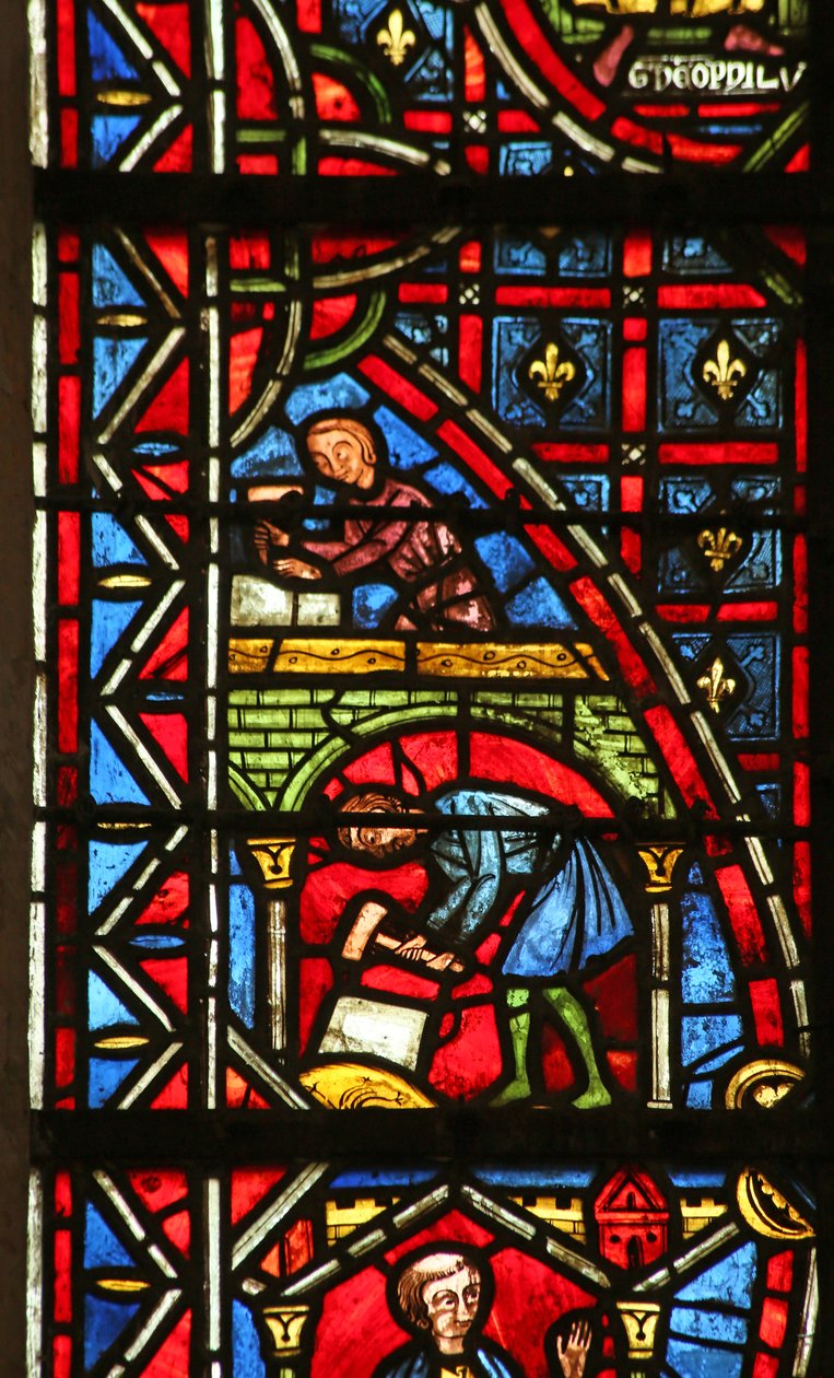 Theophilus Builds a Church by French School