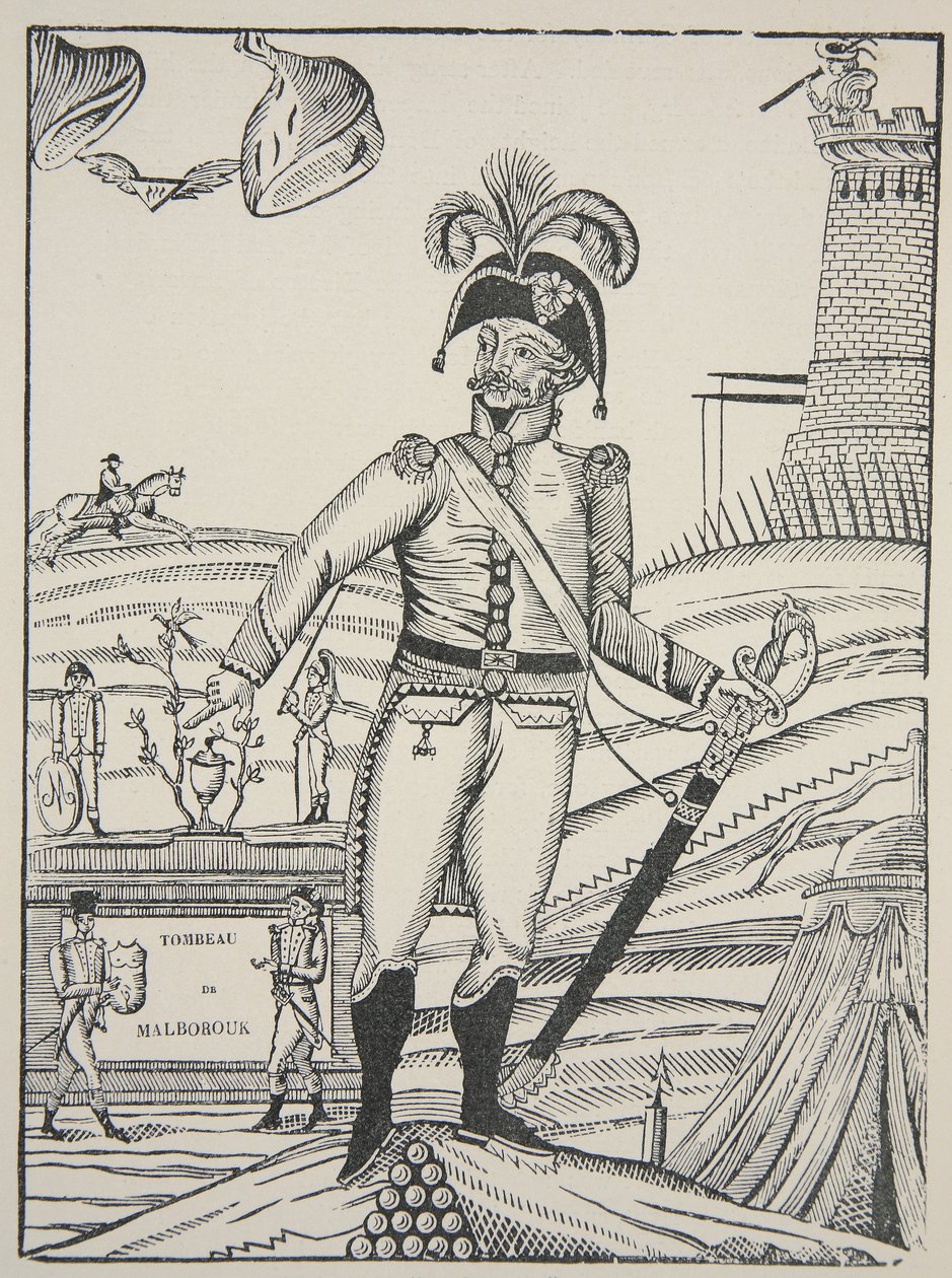 Tomb of Marlborough, c.1722 by French School