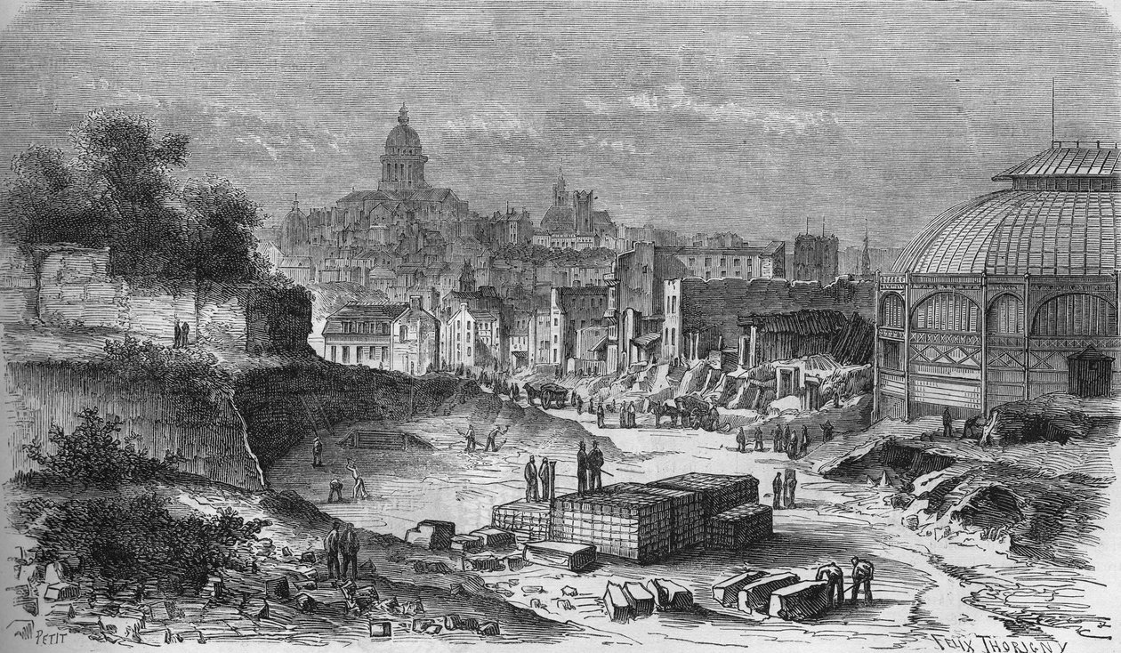 Transformations of Paris under the Second Empire, Paris Haussmannian: construction of Place d