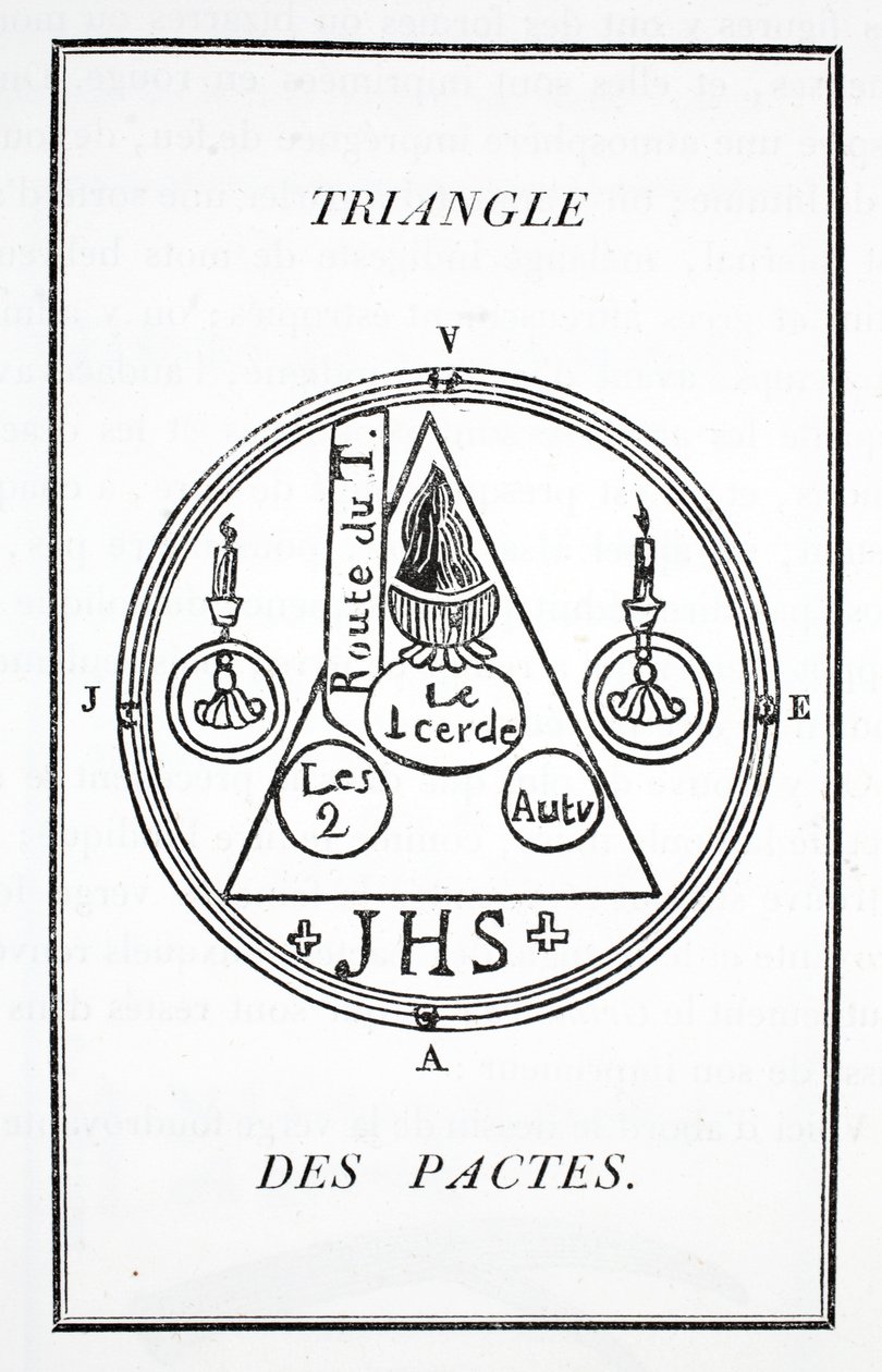 Triangle of Pacts by French School