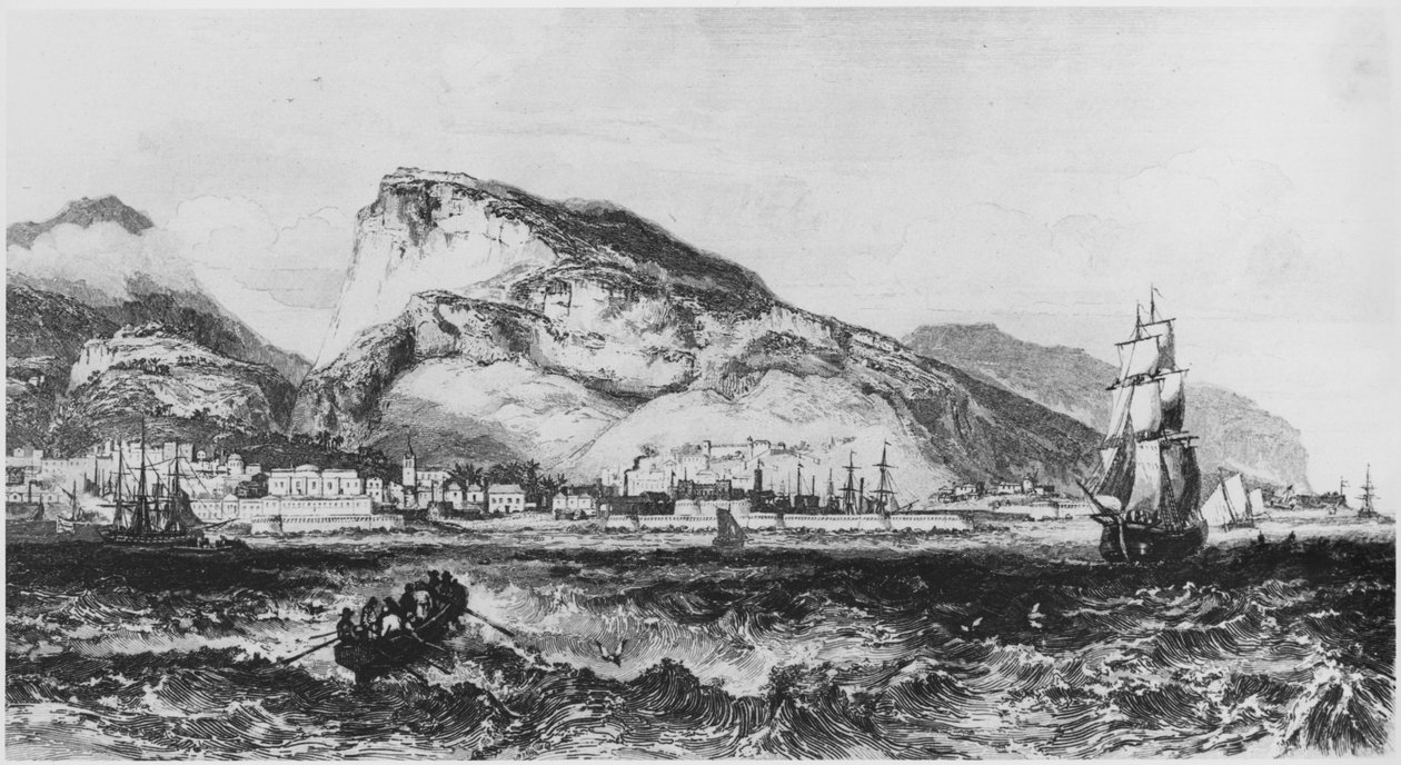 View of Port Louis, Mauritius, Illustration from Iles de l