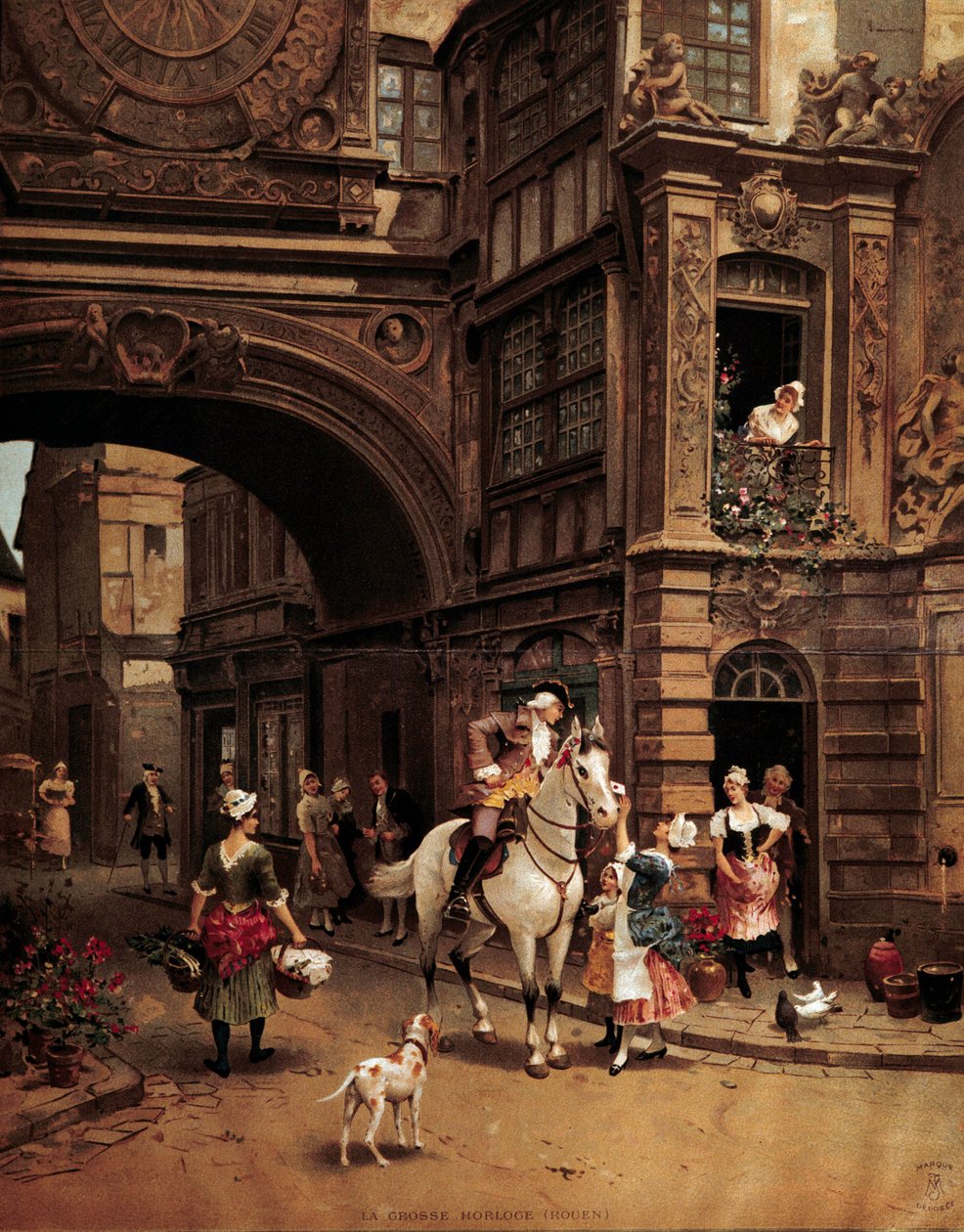 View of Rue de l