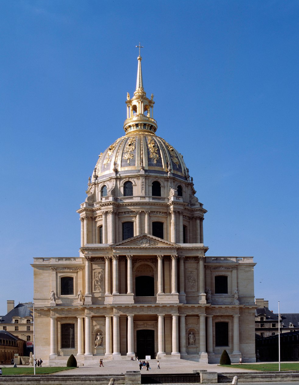 View of the Hotel des Invalides by French School