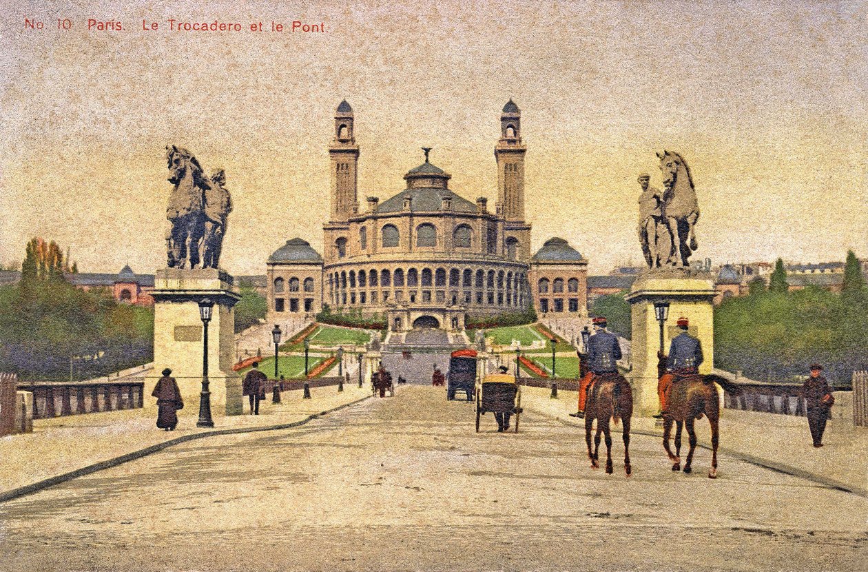 View of the Trocadero and the Pont d