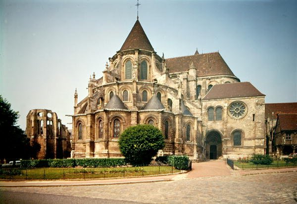 View of the Apse of the Cathedral of Notre-Dame by French School