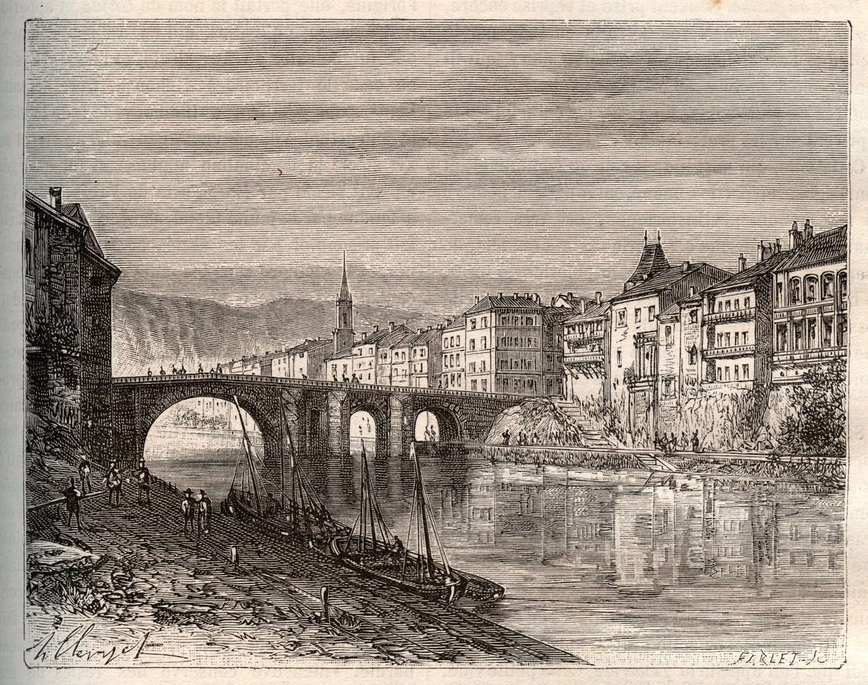 Villeneuve-sur-Lot - department of Lot-et-Garonne by French School