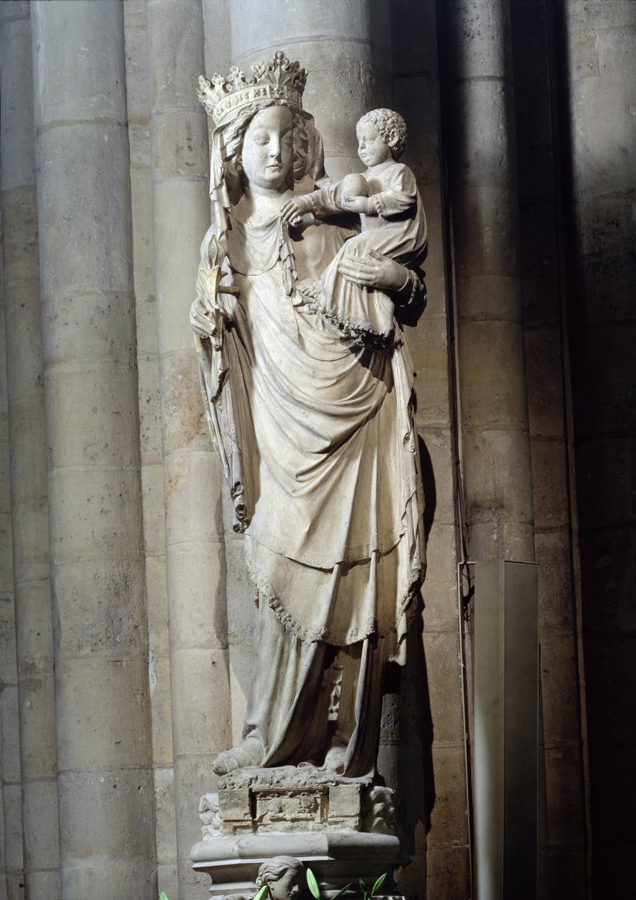 Virgin and Child, known as Notre-Dame de Paris by French School