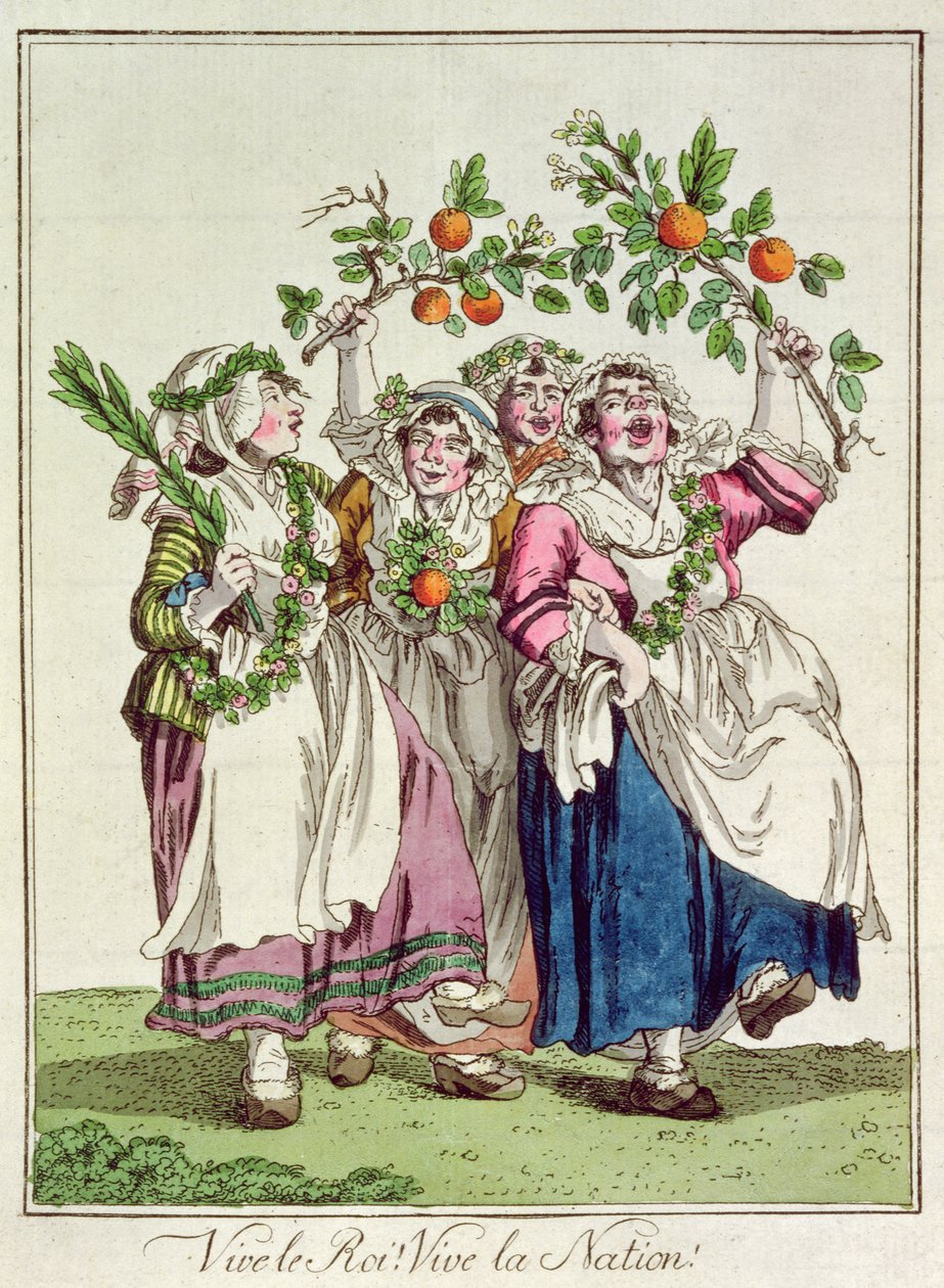 Vive le Roi! Vive la Nation!, 1789 by French School