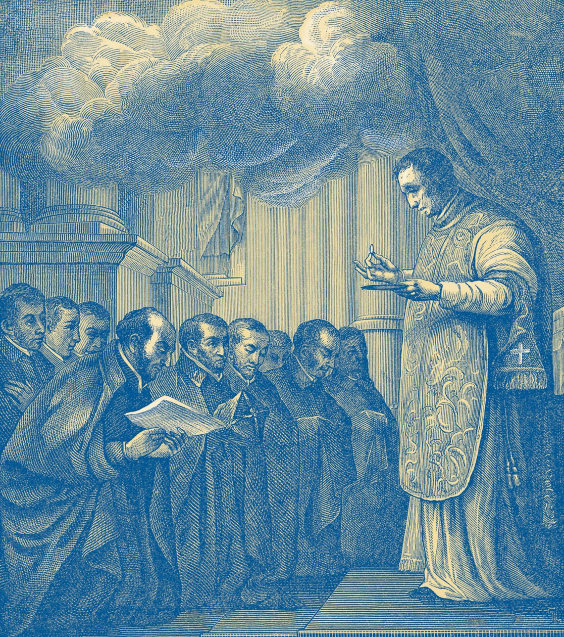 Vow of the First Companions of St Ignatius by French School