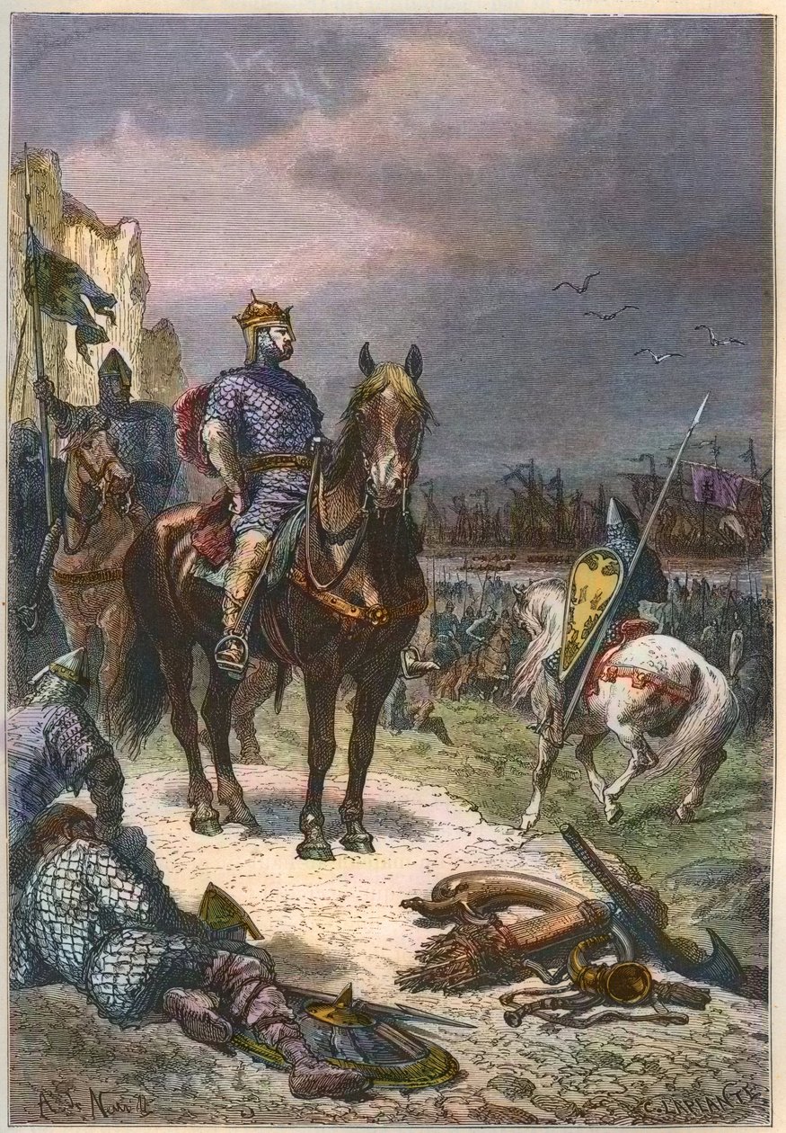 William the Conqueror (William II of Normandy or William I of England) by French School