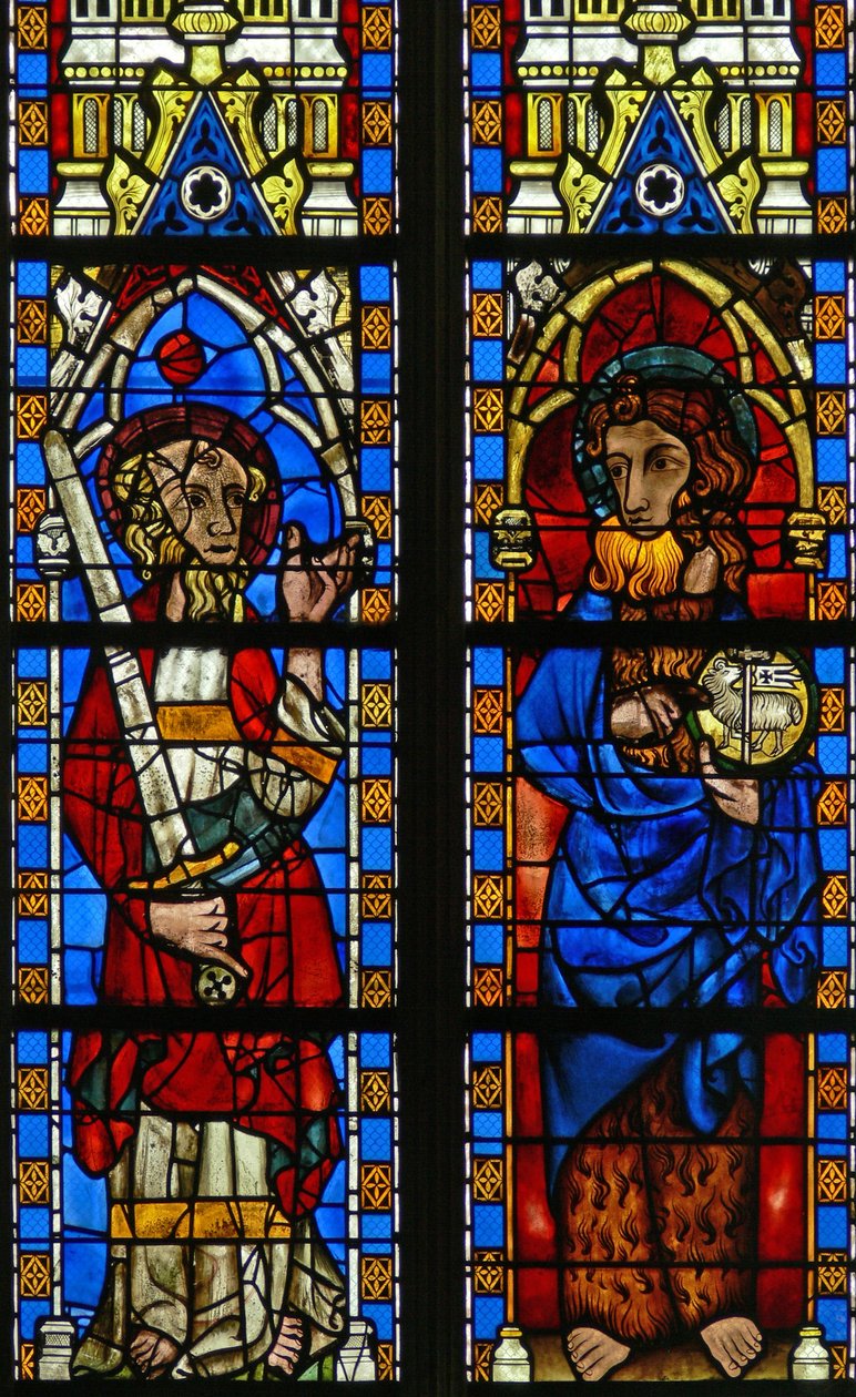 St John the Baptist and St Paul by French School
