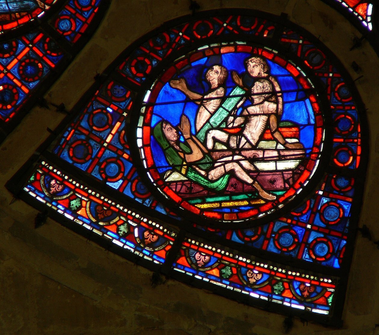 Scene from the Last Judgement: Souls Rising at the Sound of the Trumpet by French School