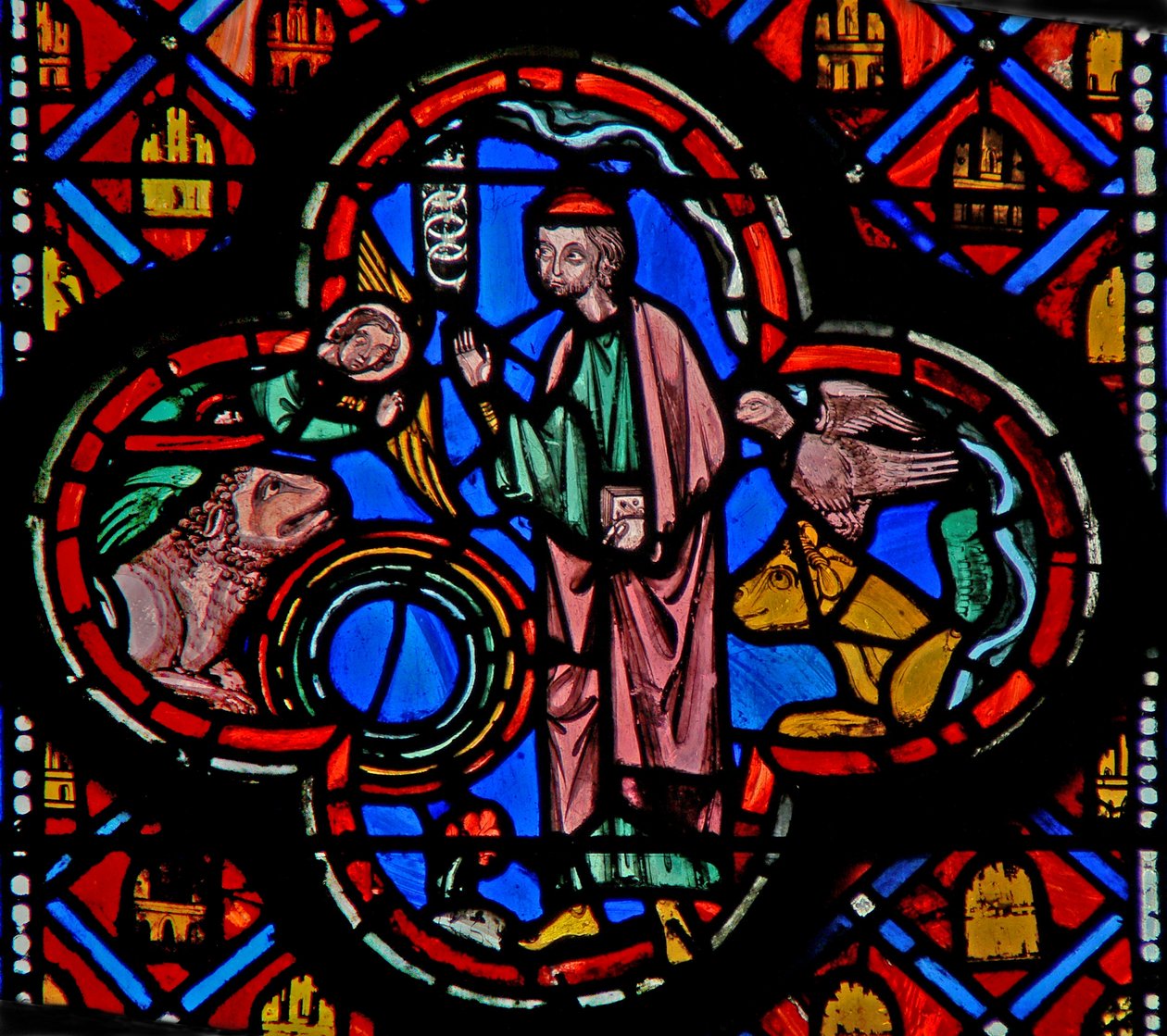The Vision of the Four Living Creatures and the Wheels Within Wheels by French School
