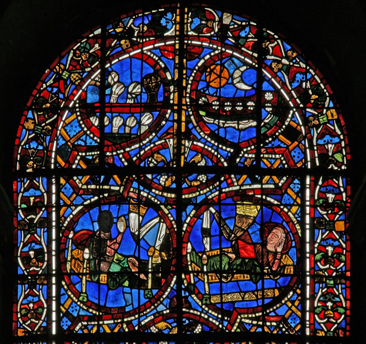 Window depicting Joseph
