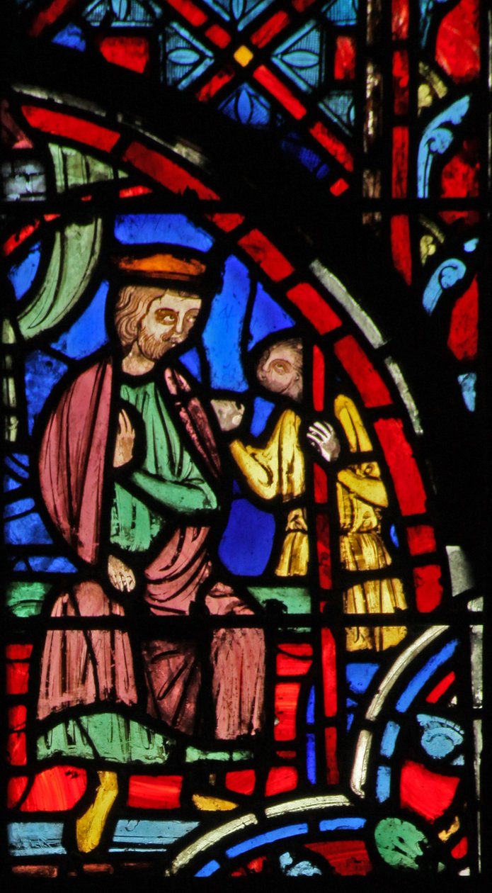 Tobias Being Denounced to Sennacherib by French School