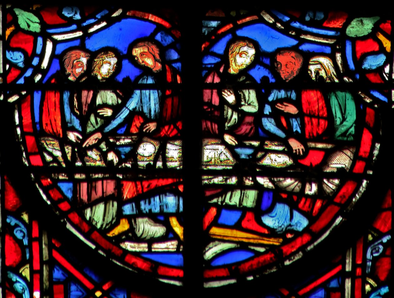 The Marriage Feast of Tobias and Sarah by French School