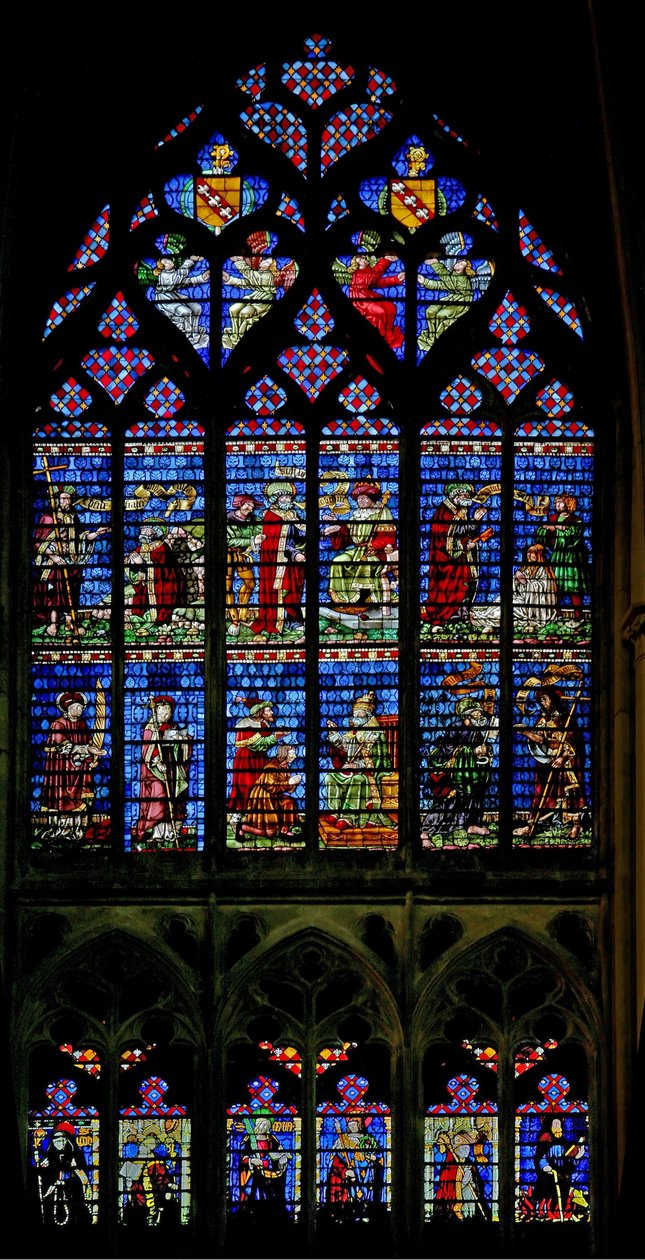 St Peter and St Paul window by French School