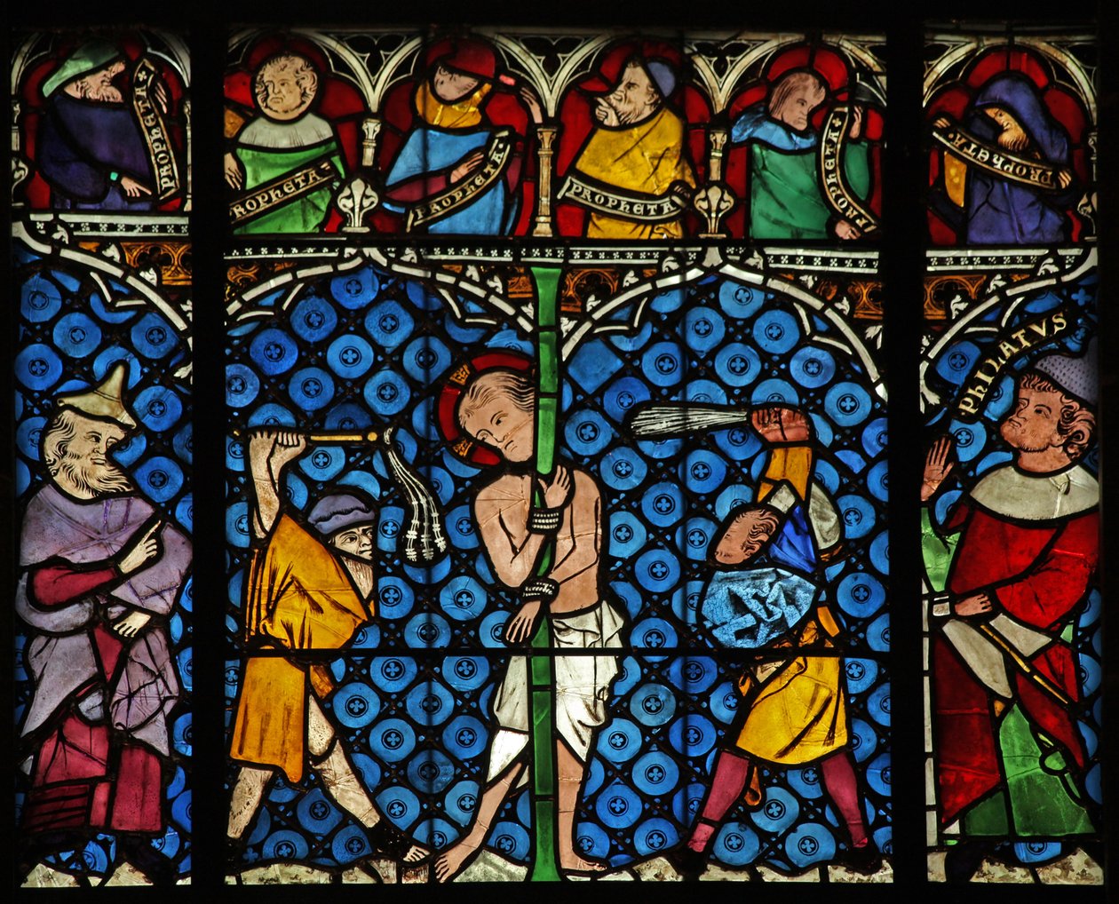 The Flagellation by French School