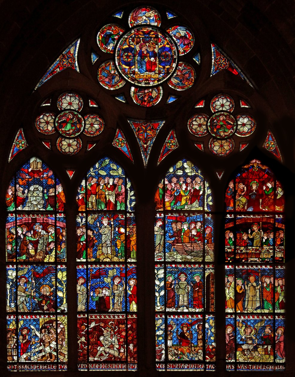 Scenes of the Resurrection Cycle by French School