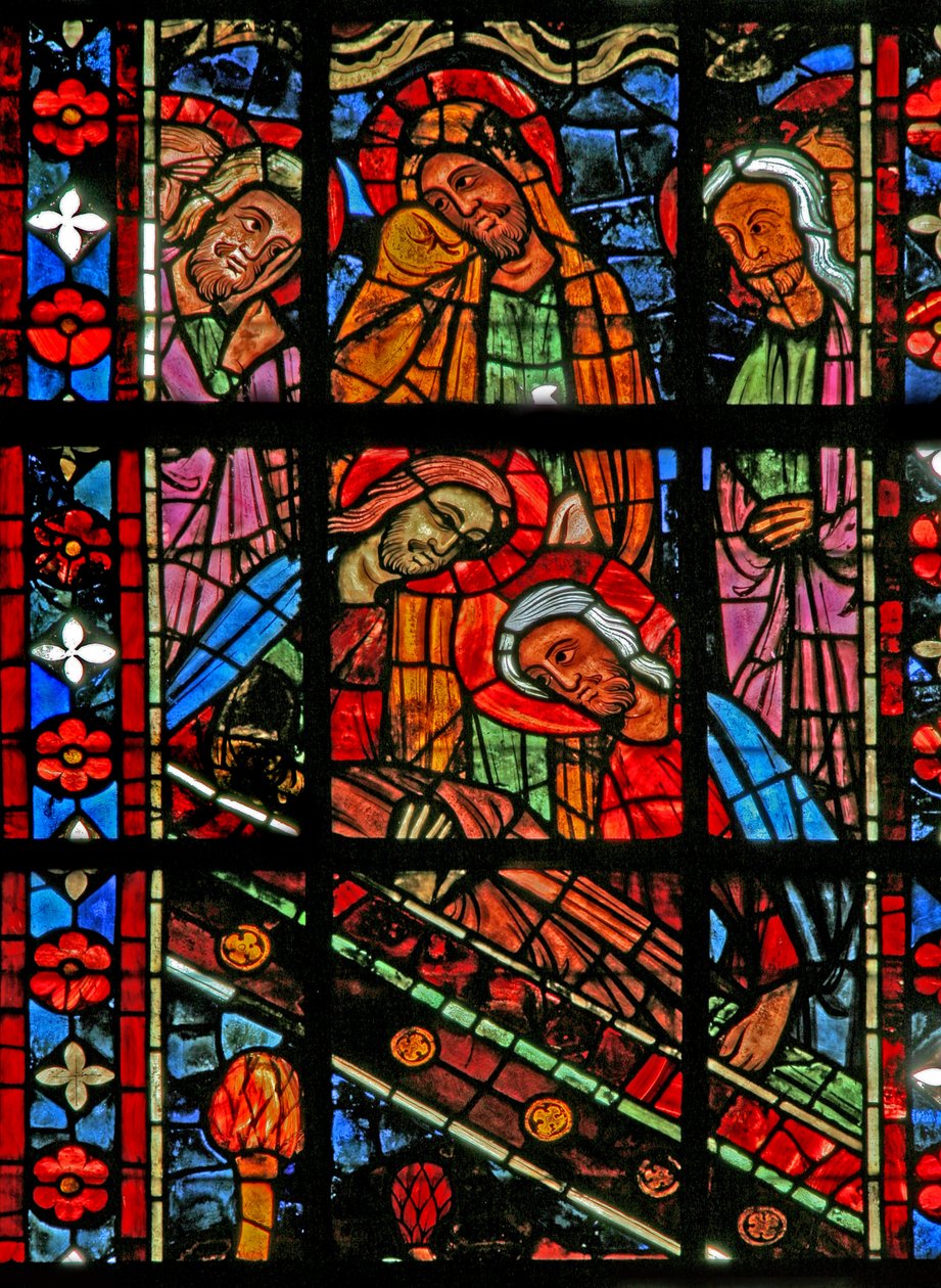 The Funeral of the Virgin Mary - the Apostles gather to attend by French School