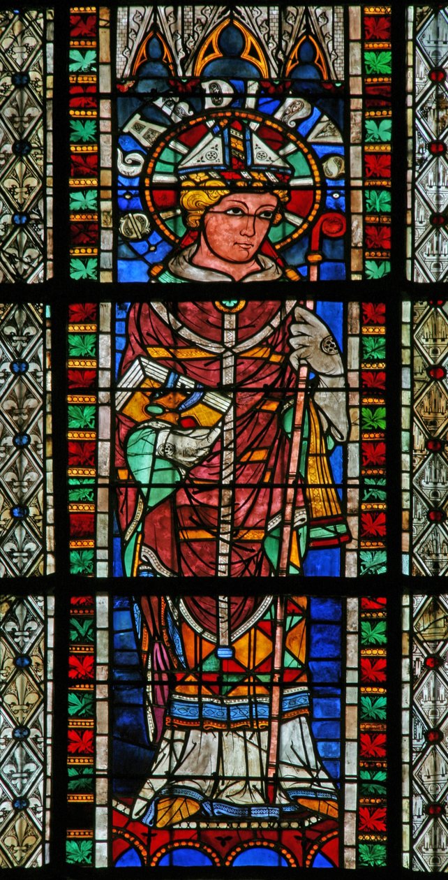 Window w207 depicting St Garonius by French School