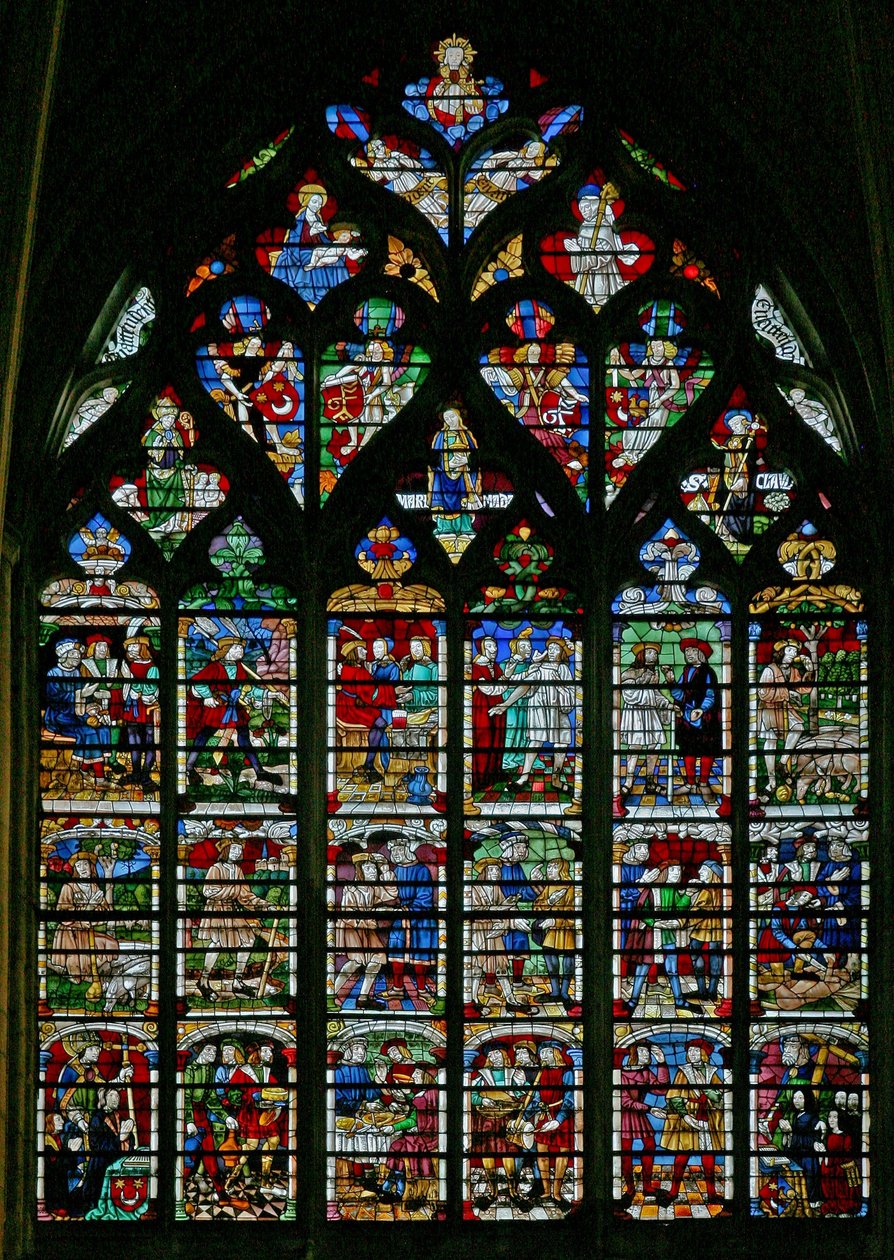 Scenes of the Prodigal Son story by French School
