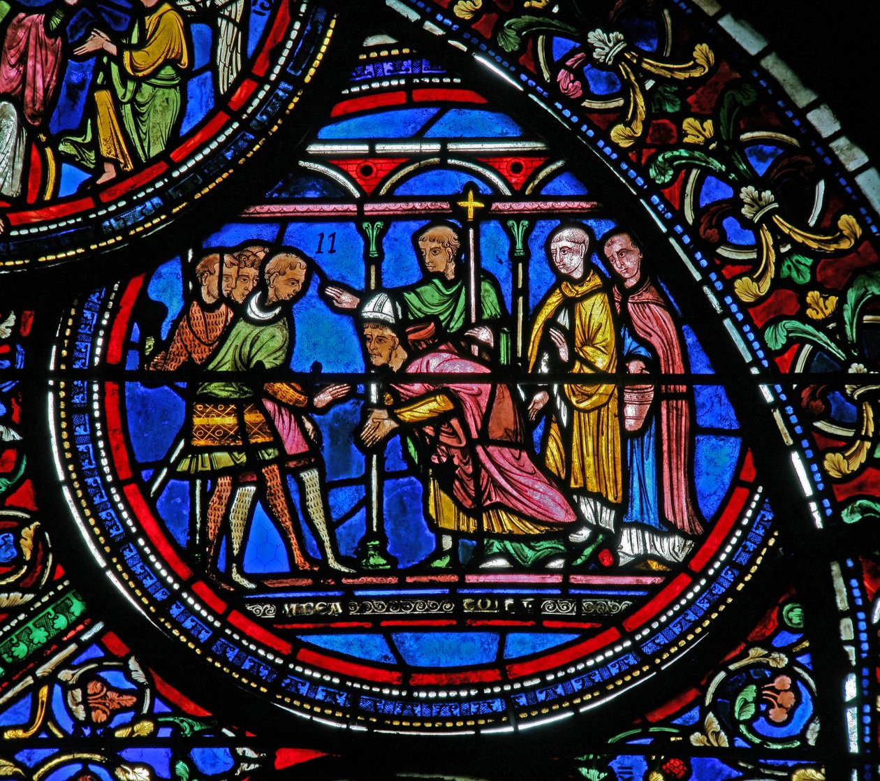 Murder of St Thomas Becket by French School