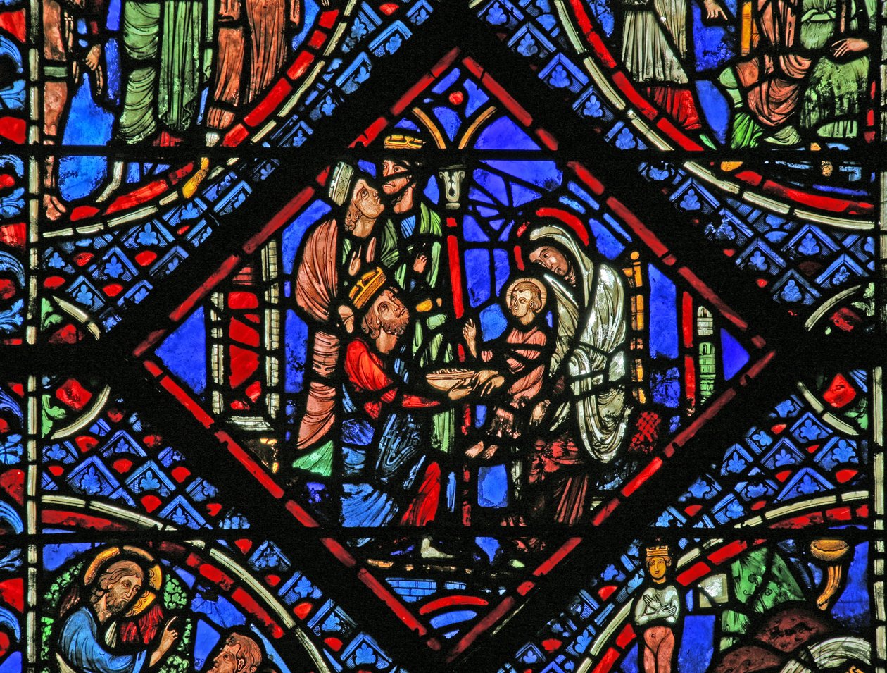 Adoration of the Magi by French School