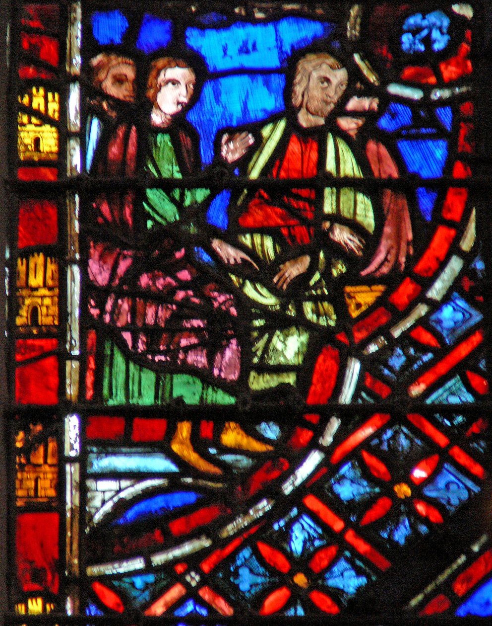 The plague of darkness by French School
