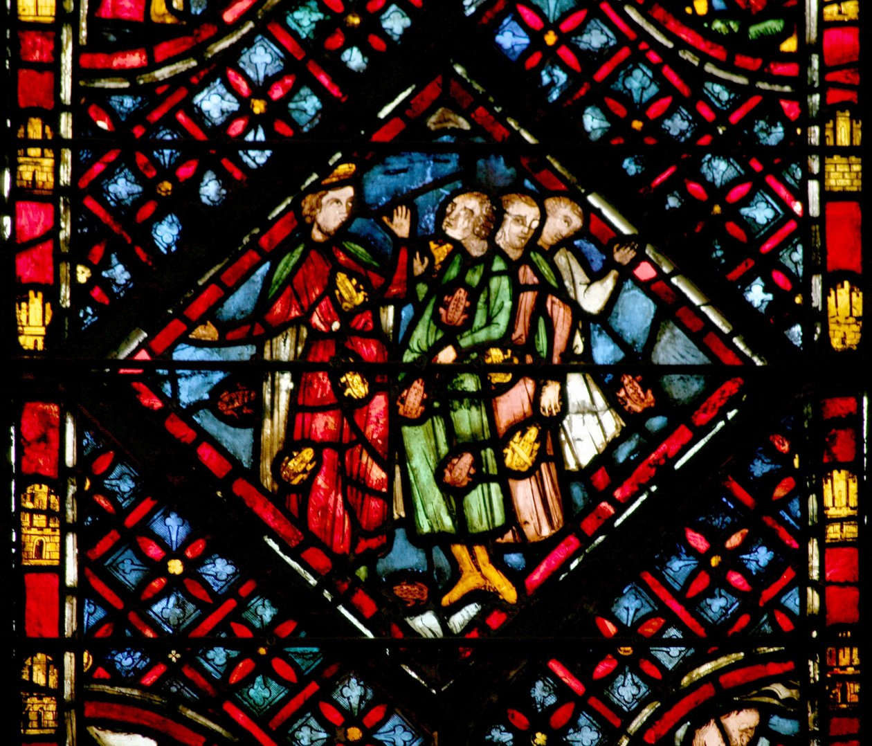 The plague of frogs by French School