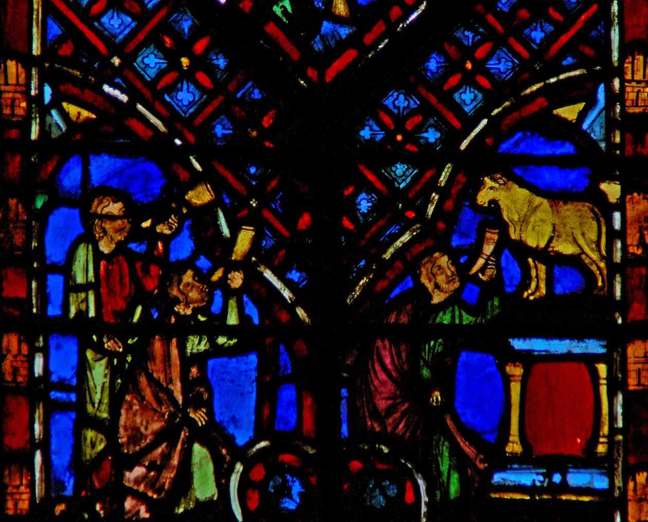 The Israelites Worship the Golden Calf by French School